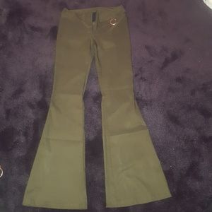 Olive green dress pants